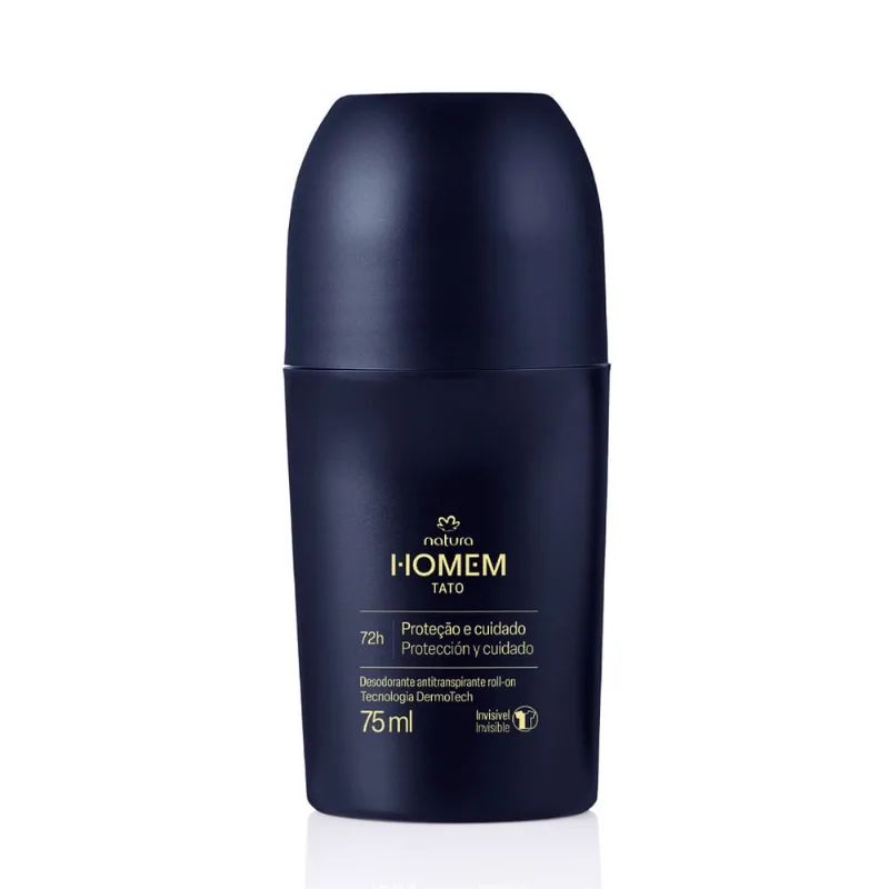 Natura homem tato desodorante antitranspirante roll on 75ml