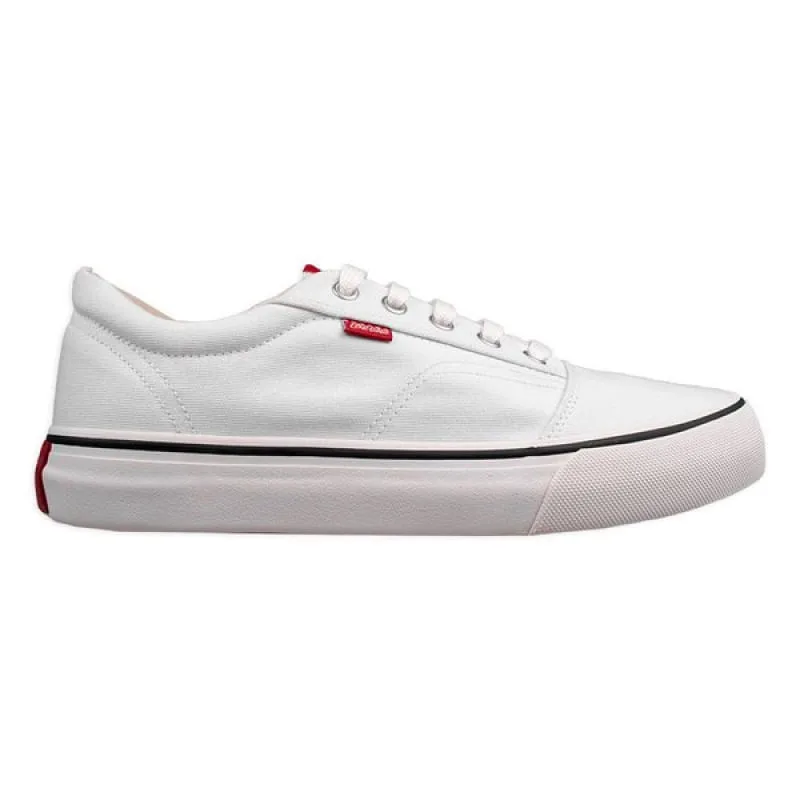 Tênis Coca-Cola Confortável Surplay Canvas Feminino Branco 44 - Coca Cola