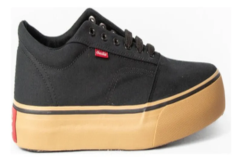 Tênis Coca Cola Surplay Canvas Black/Natural - Coca Cola - Esporte E Lazer