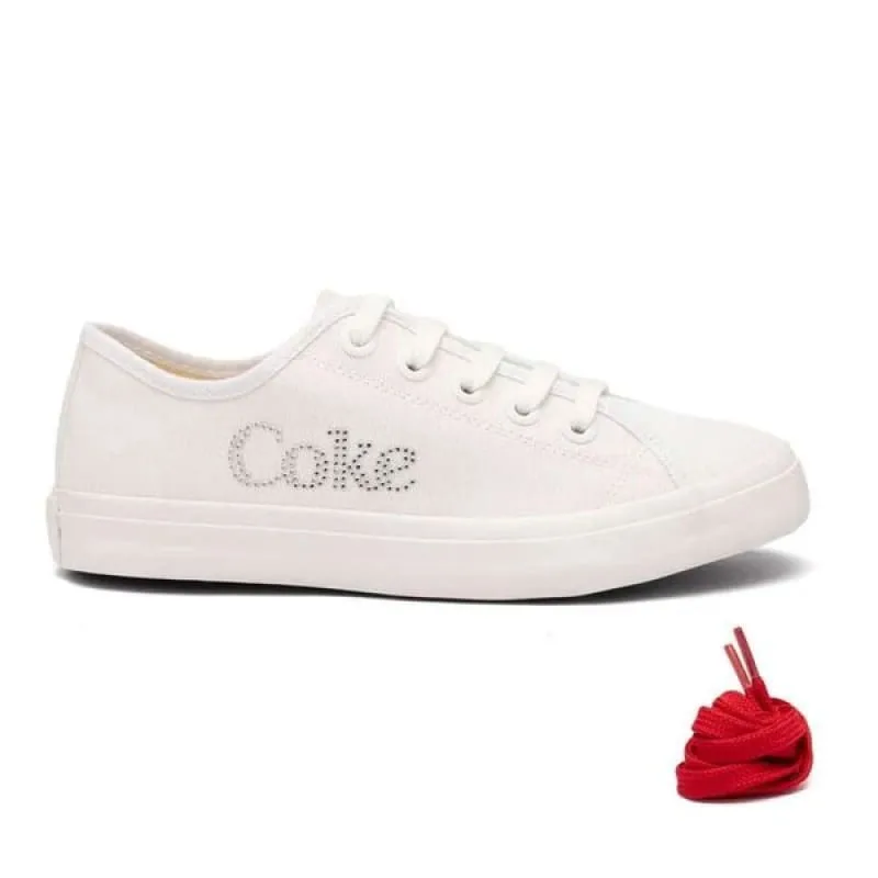 Tênis Coca-Cola Casual Original Stream Glow Branco Feminino 39 - Coca Cola - Moda
