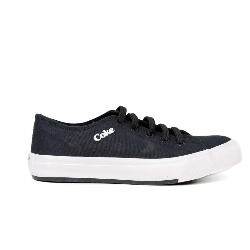 Tênis Coca Cola Sandy Canvas Feminino Preto - Coca Cola - Moda