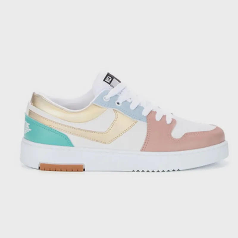Tenis Feminino Multi Color Solado Reto Modinha Redikal 45306