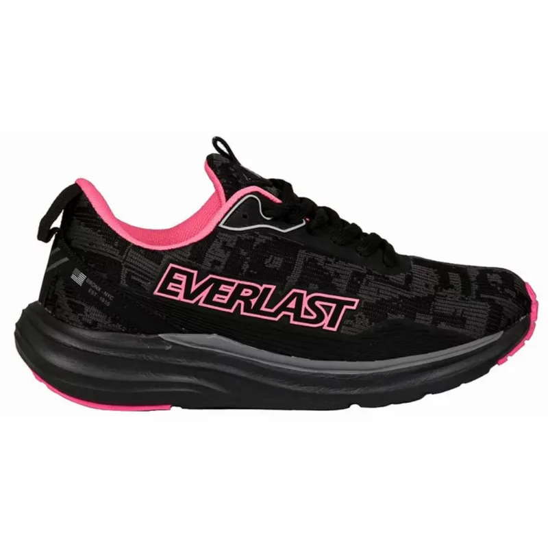 Tênis Everlast Split Feminino Preto Rosa