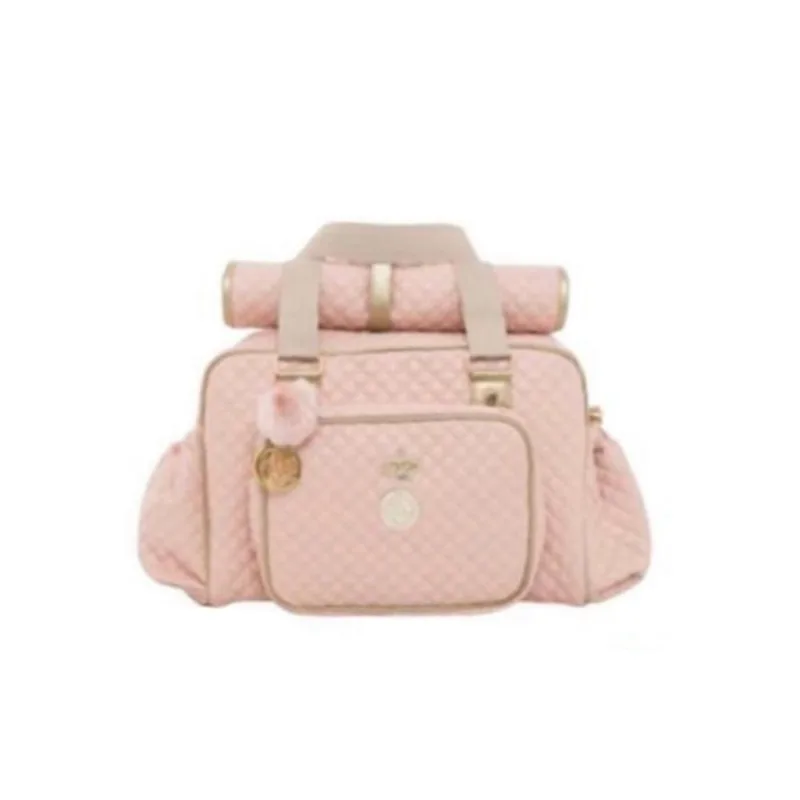 Bolsa maternidade lequiqui aspen rosa - 43018