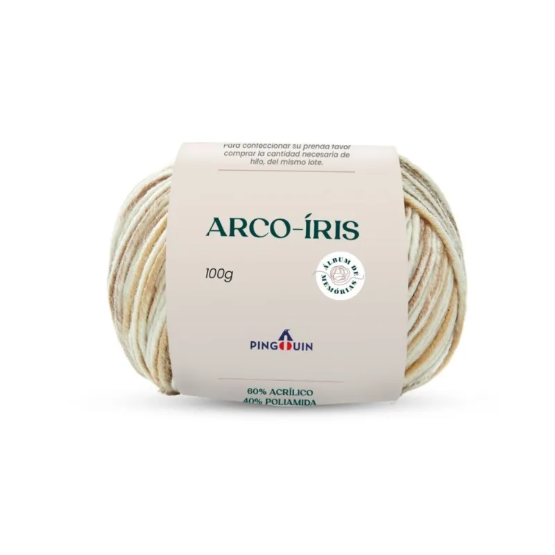 Linha Inv Arco-iris 60%acr 40%poliamida 100g Matiz 9240