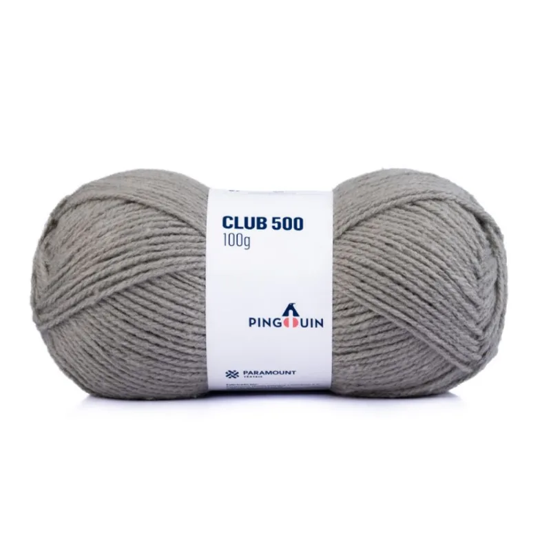Linha Pingouin Club 500 100gr Argento