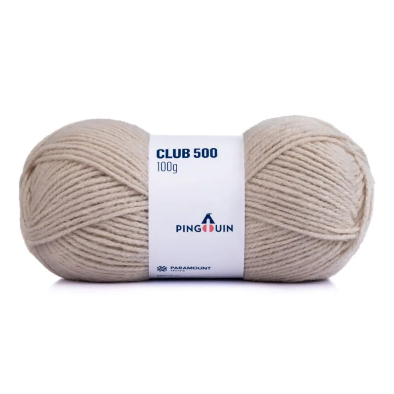 Linha Pingouin Club 500 100gr Nuvem