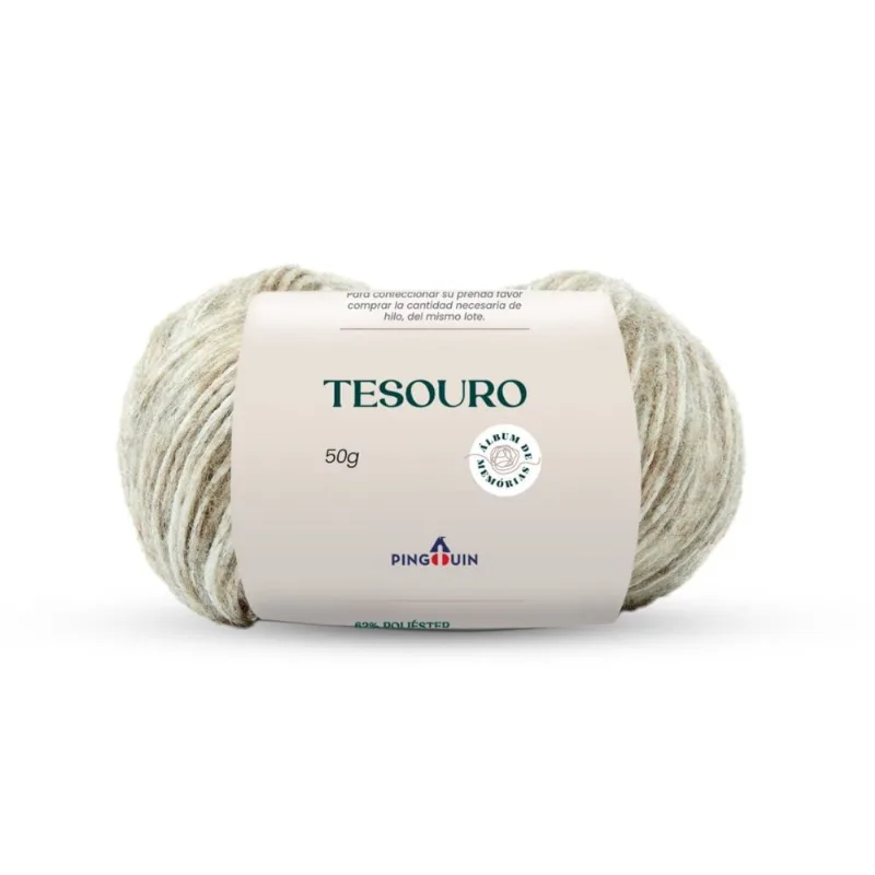 Linha Inv Tesouro 62%poliester 27%liocel 50g Imperador 9219