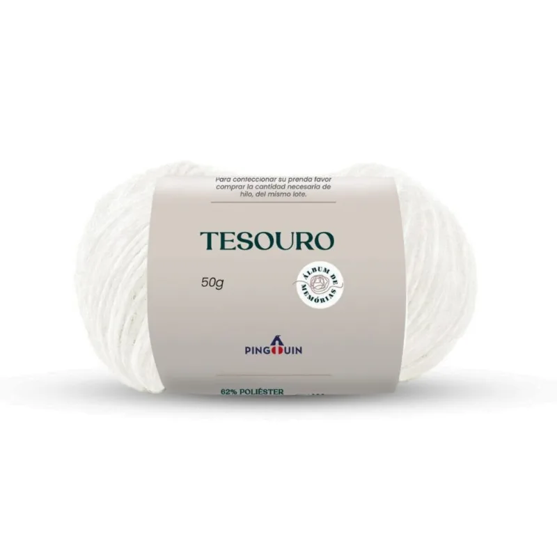 Linha Inv Tesouro 62%poliester 27%liocel 50g Quartzo 9217