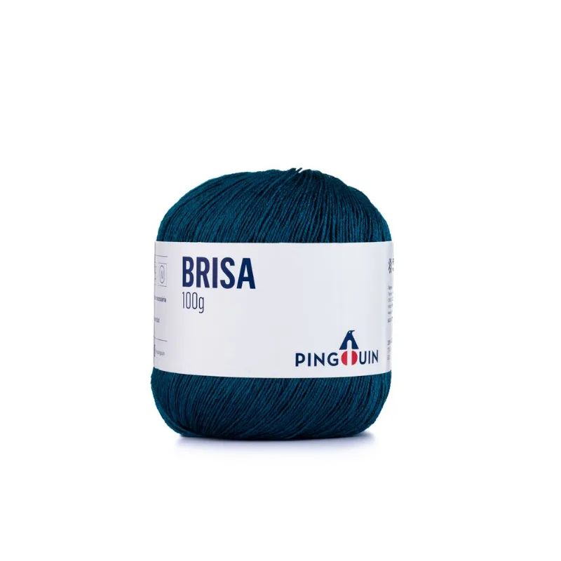 Linha Brisa Pingouin 500M 100G 5582P - Azul Franca