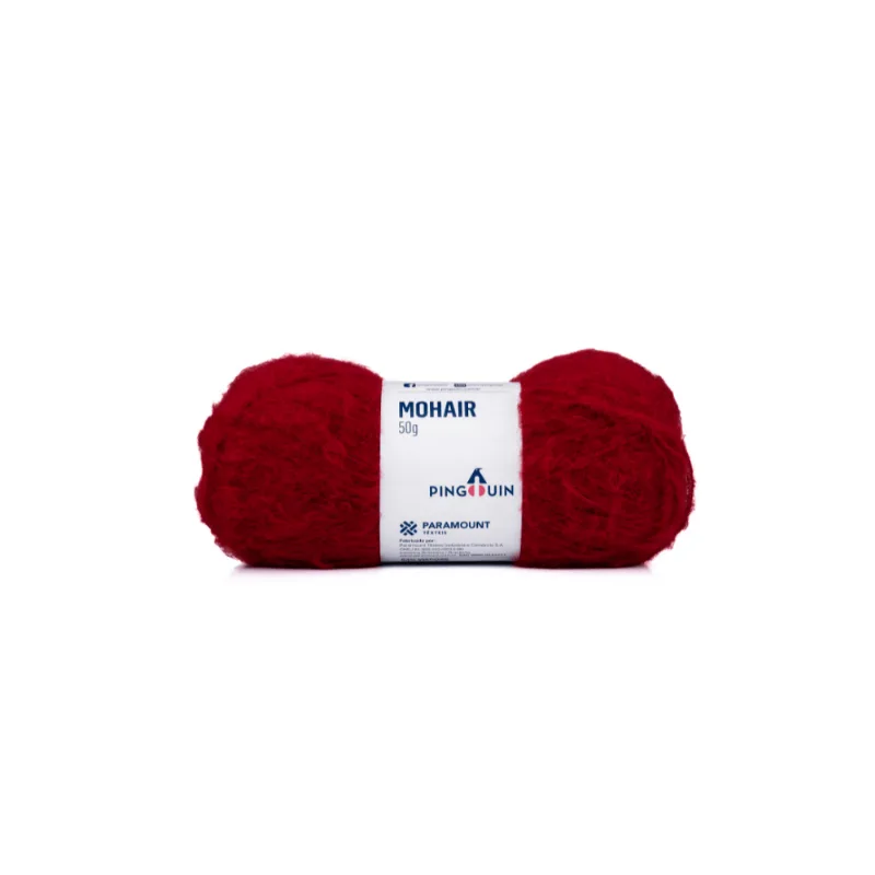 Linha Ping Inv Mohair 50g 207-100 Red Night