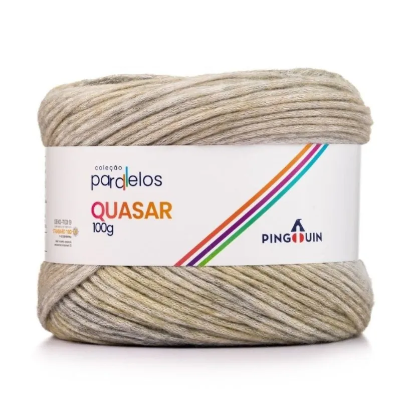LINHA PINGOUIN QUASAR 61%ALGODAO 39%ACRILICO 100G TWIN