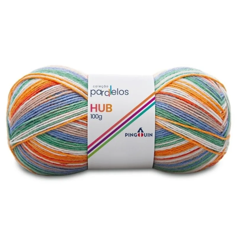 LINHA PINGOUIN HUB 70% ACRILICO 30%POLIESTER 100G CITRUS MIX