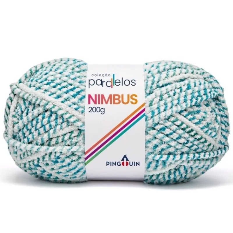 LINHA PINGOUIN NIMBUS 100%POLIESTER 200G ACID BLUE