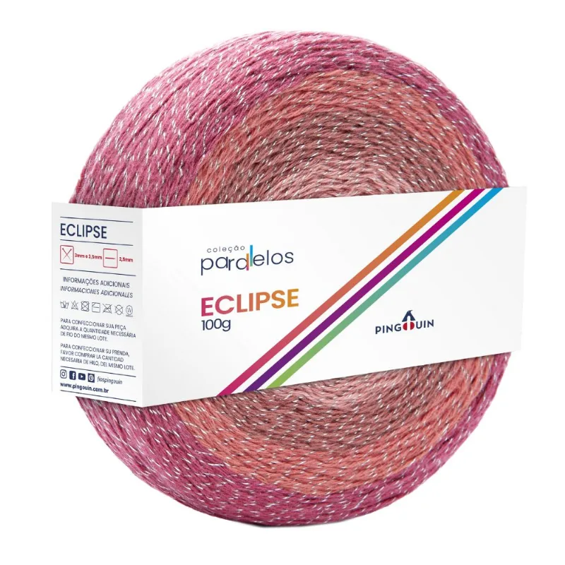 LINHA PINGOUIN ECLIPSE 92%ALGODAO 5%POLIESTER 3% OUTRAS 100G SPICE MK