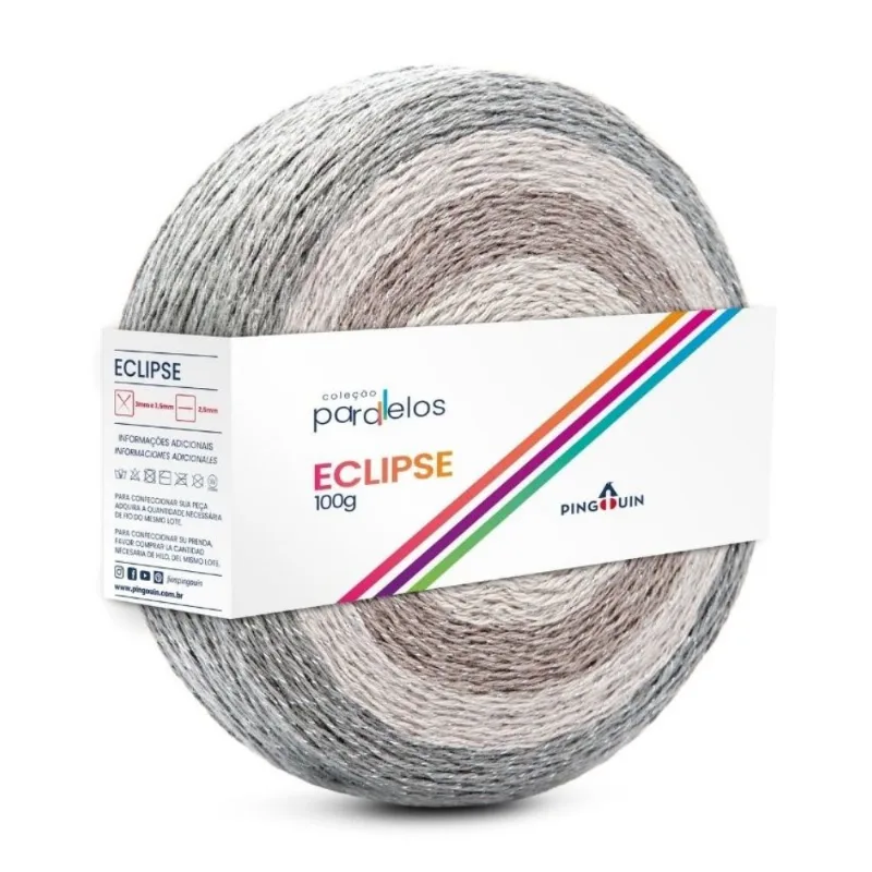LINHA PINGOUIN ECLIPSE 92%ALGODAO 5%POLIESTER 3% OUTRAS 100G STONHENGE