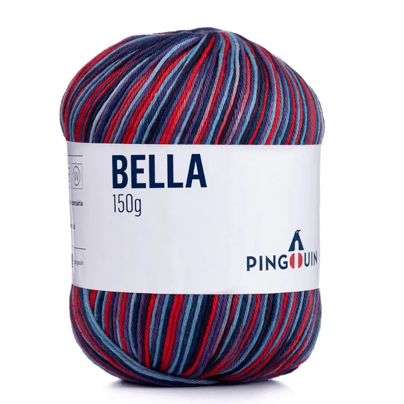 Linha Pingouin Bella Cores 100%alg Merc 150g 9132 PIXEL MIX
