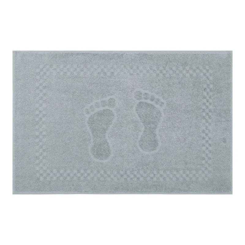 Toalha De Piso Appel Pezinho 45x68cm Cinza Dove (MP)