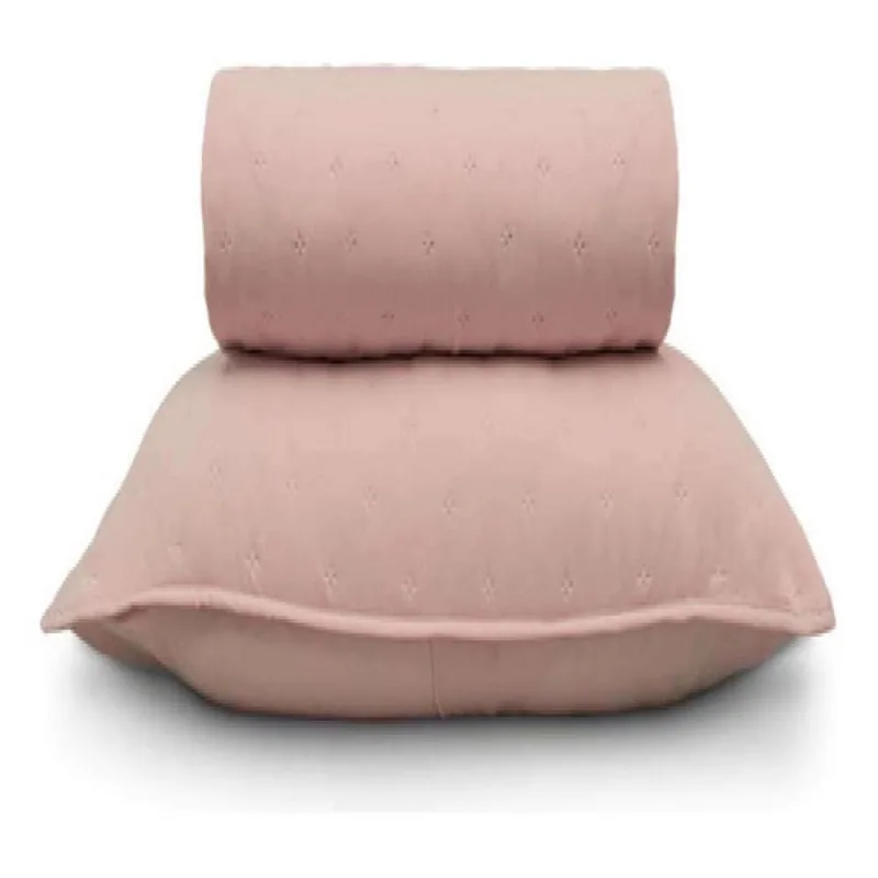 Charme kit colcha queen 2,40M X 2,60M - rosa class