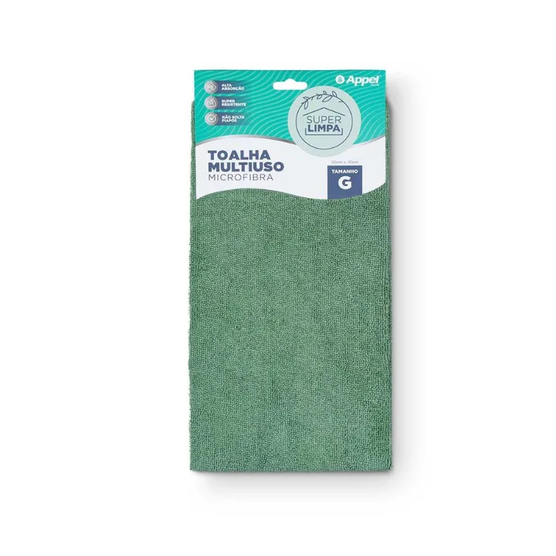 Toalha Multiuso 50X70Cm Verde Appel