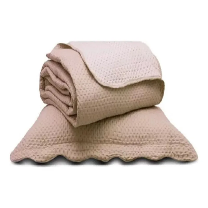 Kit colcha queen 2,40M X 2,60M essence - rosa blush