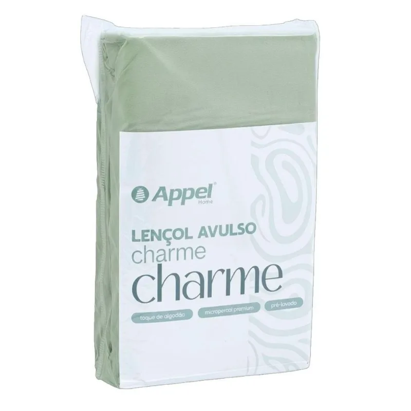 Lençol Com Elástico Casal Appel Charme Matte (MP) - APPEL