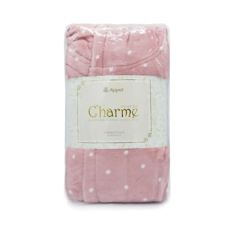 Roupão Feminino Appel Charme M Laços