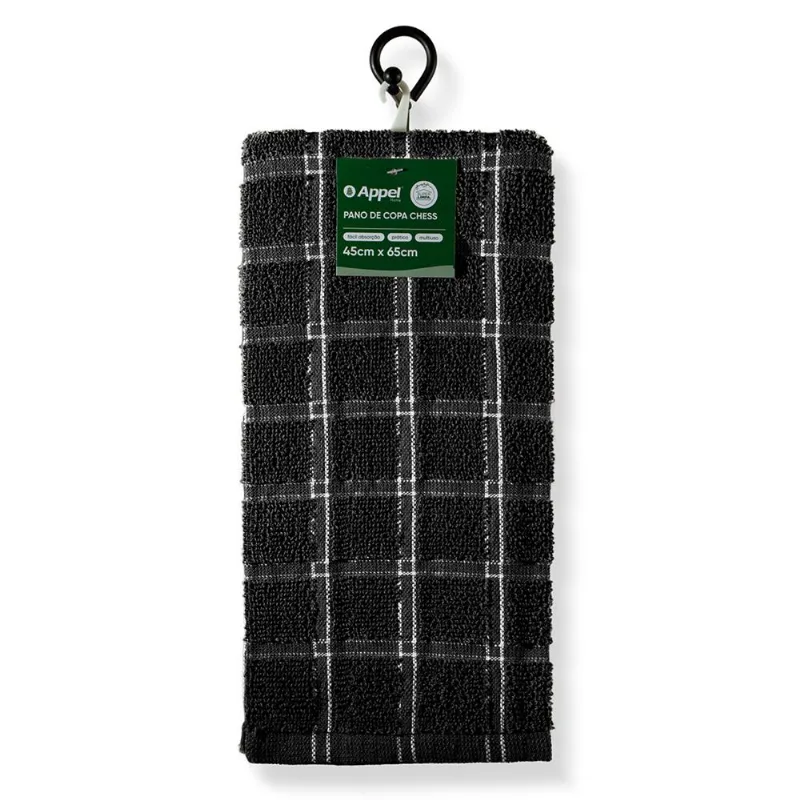 Pano Copa 45X65Cm Chess Preto Appel