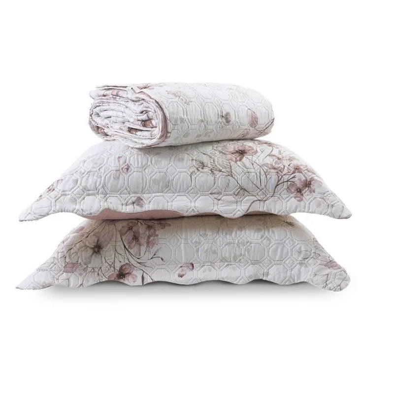 Kit Cobre Leito Casal 3 Peças Appel Combinatto Magnólia (MP)