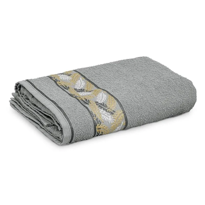 Toalha De Banho Appel Silvestre 68x130cm Cinza Amianto (MP)