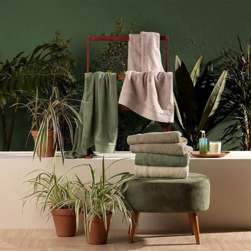 Toalha de Rosto Appel In Natura 50X75cm Amêndoa - APPEL