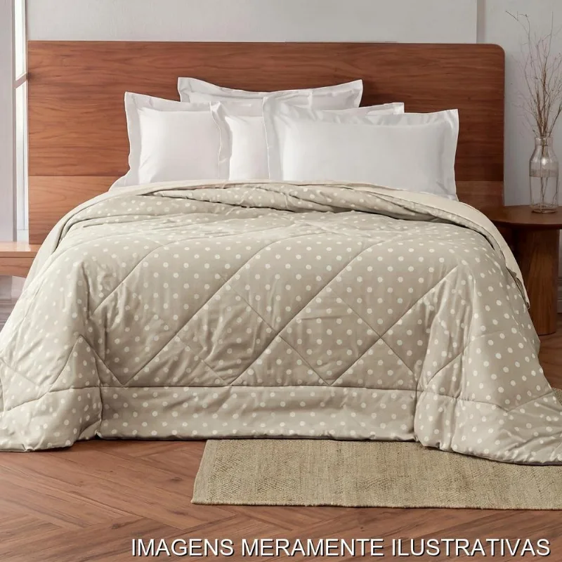 Edredom Queen Appel Sono Leve Poá 240x260cm (MP)