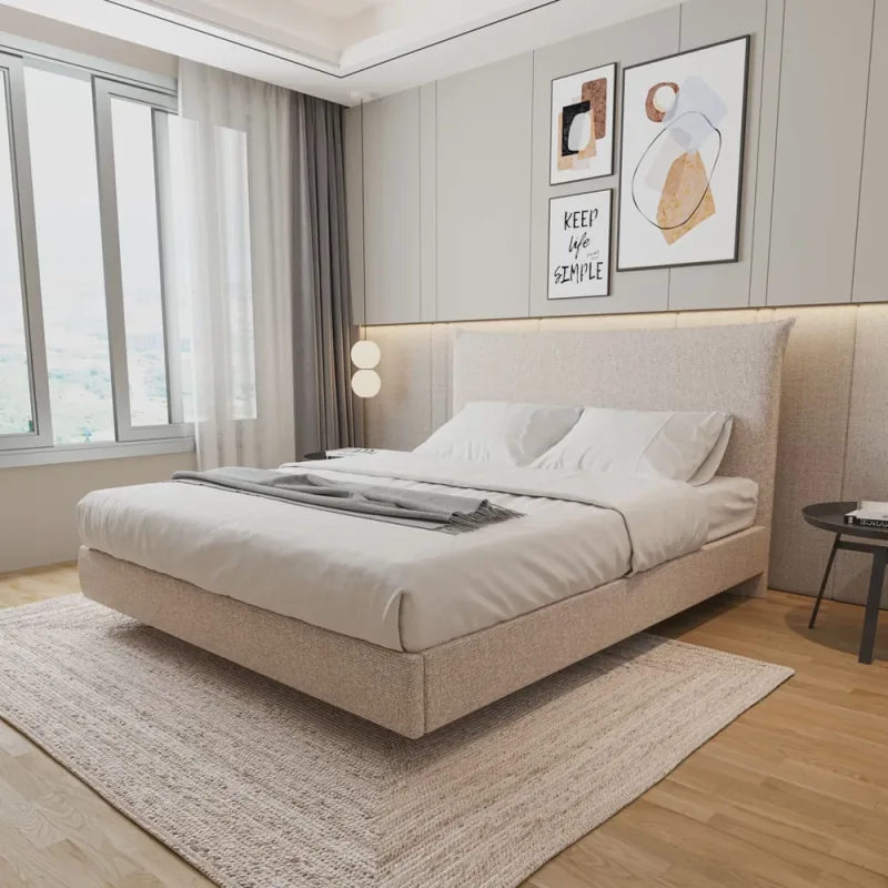 Cama Queen Boreal Flutuante CabeCasa MadeiraMadeira - Não Disponível