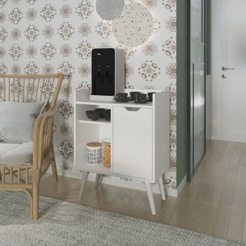 Aparador Balcão Mesa Para Café/Bar Multifuncional - Não Disponível