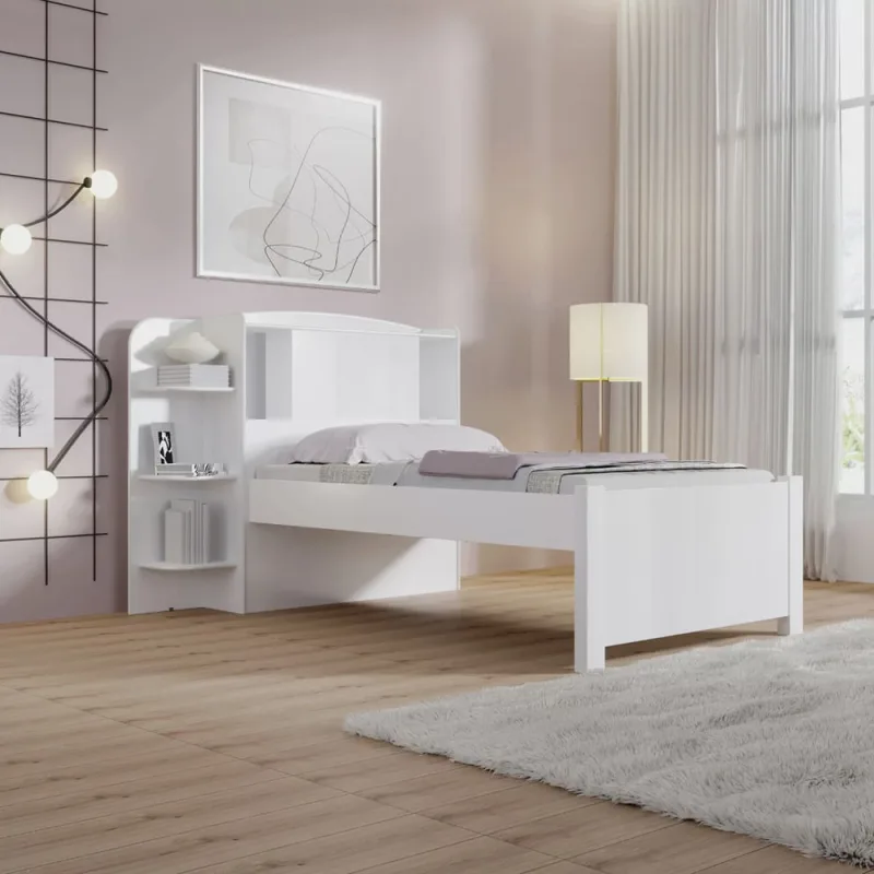 Cama Solteiro Milênio Com Baú 100% Mdf Espresso Móveis - Não Disponível