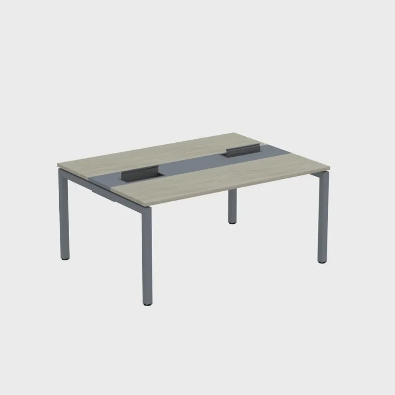 Mesa Plataforma Dupla com Pé de Aço para Coworking 160x120 Pdc16/12/2p