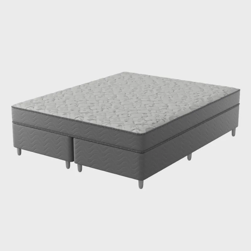 Cama Box Queen D45 Of 1,58x198x0,42 - Não Disponível