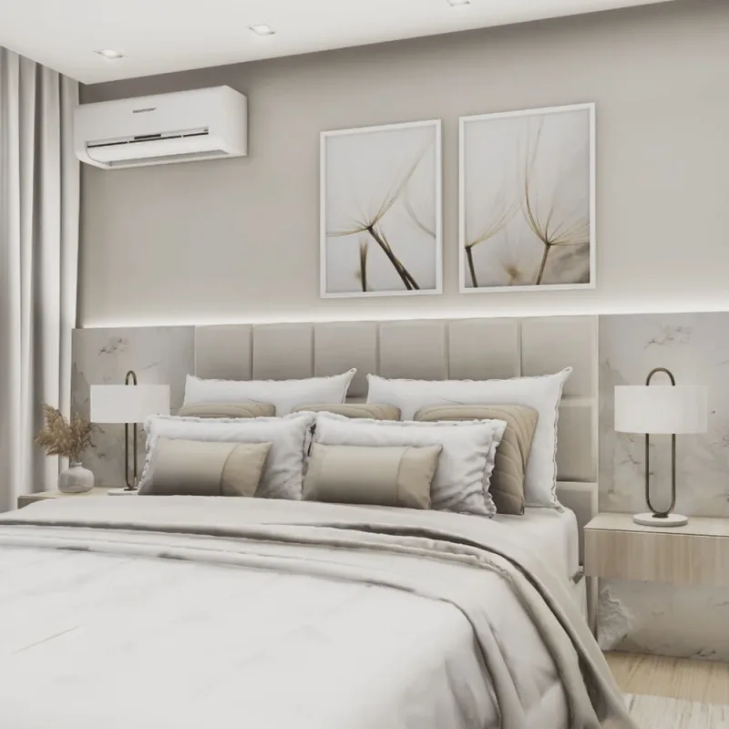 Cabeceira para Cama Box Queen 160 x 0,60 cm Atlanta Branco - Não Disponível
