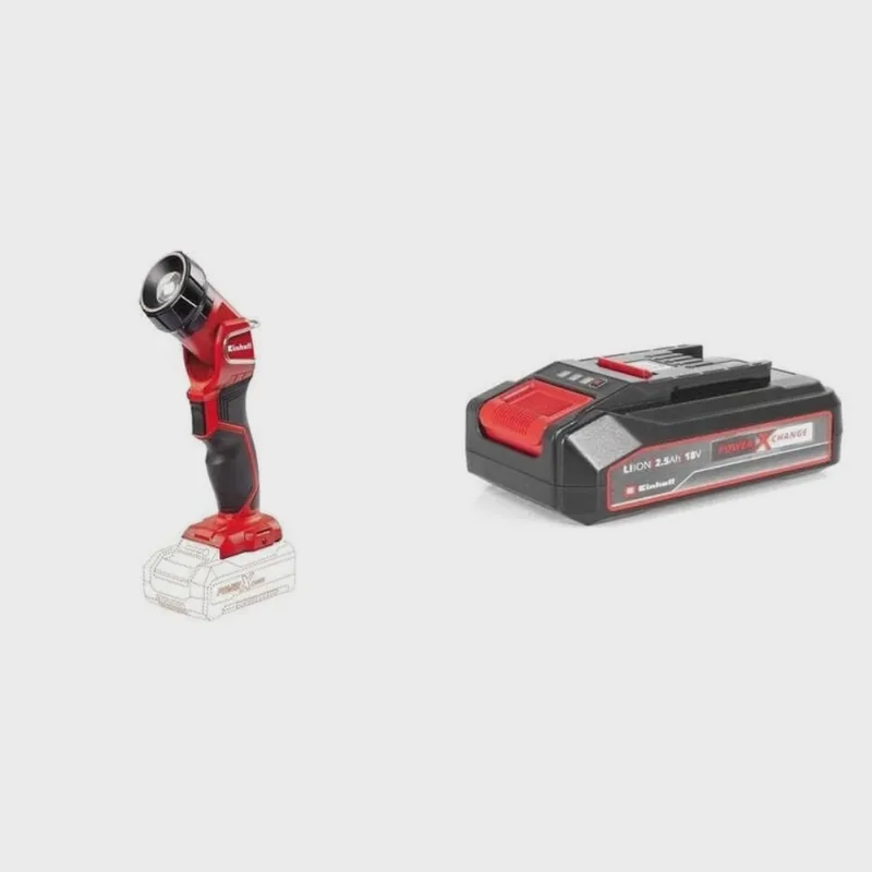 Kit Lanterna a Bateria Te-cl 18 Li H com Bateria Power-x-change 18v 2,5 Ah Li Einhell Preto