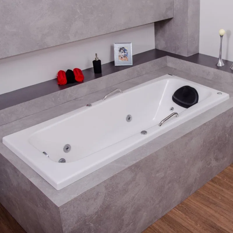 Banheira De Hidromassagem Classic Astra Em Gel Coat Gran Luxo Sem Aquecedor 150 Cm - Volume Ideal 12 Branco