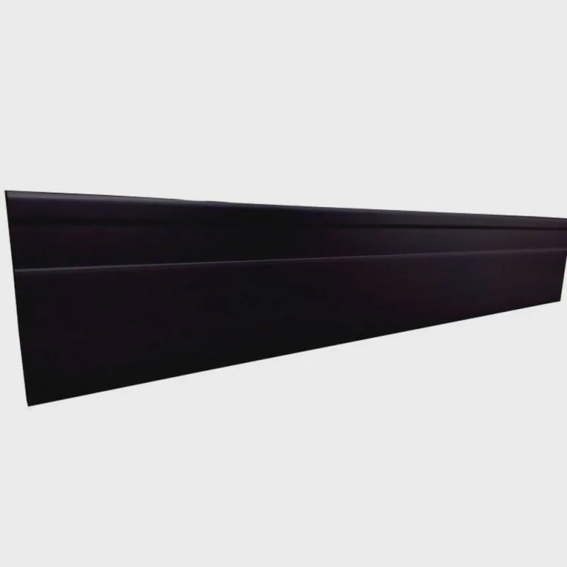 Kit com 15 Barras Rodapé de Pvc 7cm X 15mm X 2,40m Master Bariri 36m - Não Disponível