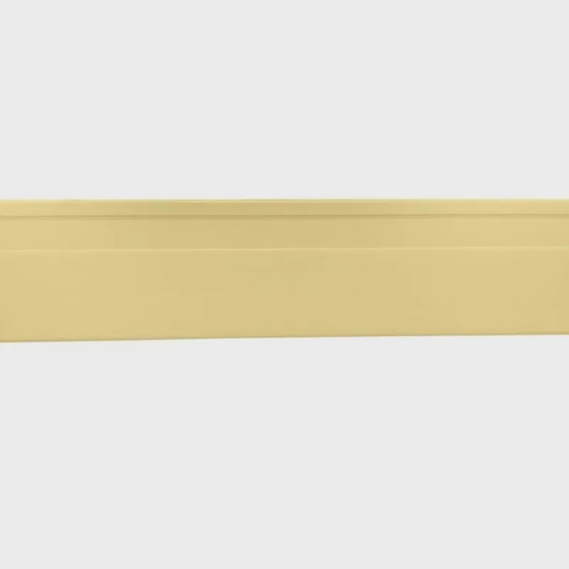 Kit com 15 Barras Rodapé de Pvc 7cm X 15mm X 2,40m Master Bariri 36m - Não Disponível - Construção E Ferramentas