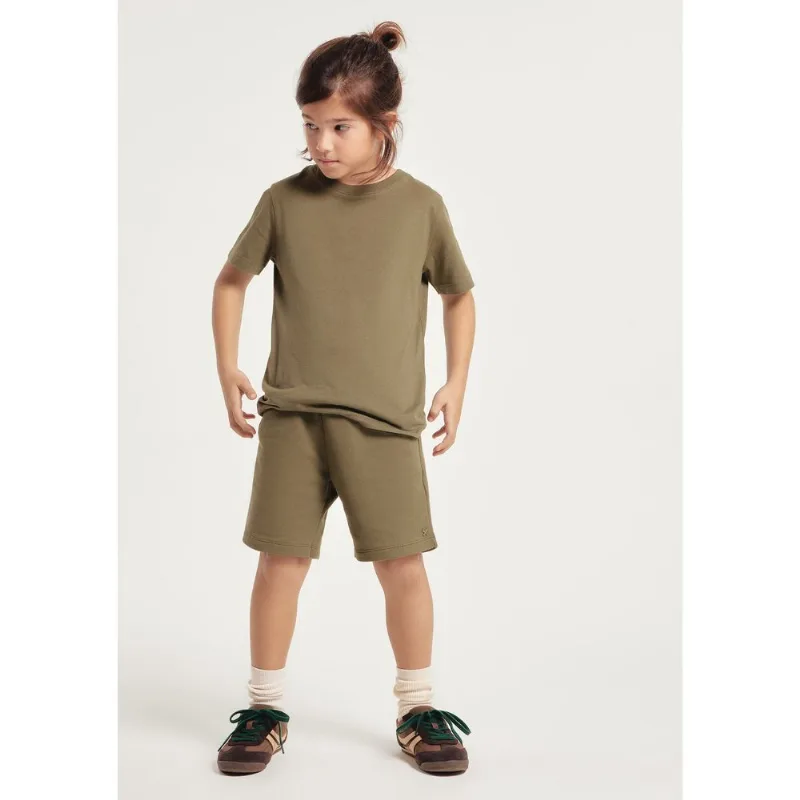 Camiseta Básica Infantil Menino Manga Curta Slim - Verde 006