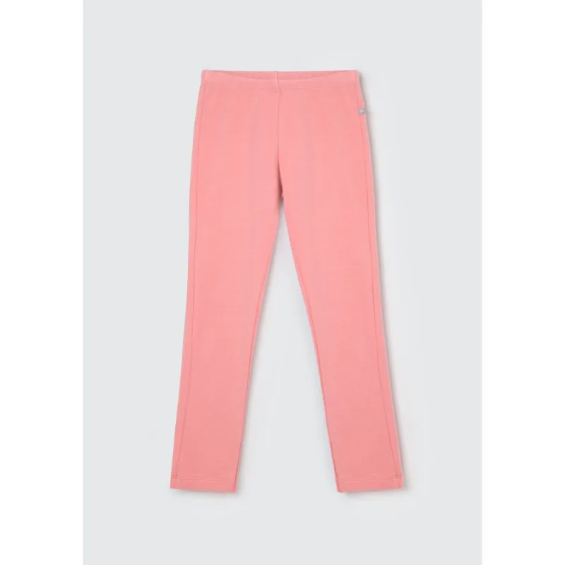 Calça Legging Básica Infantil Menina Tradicional - Rosa 014