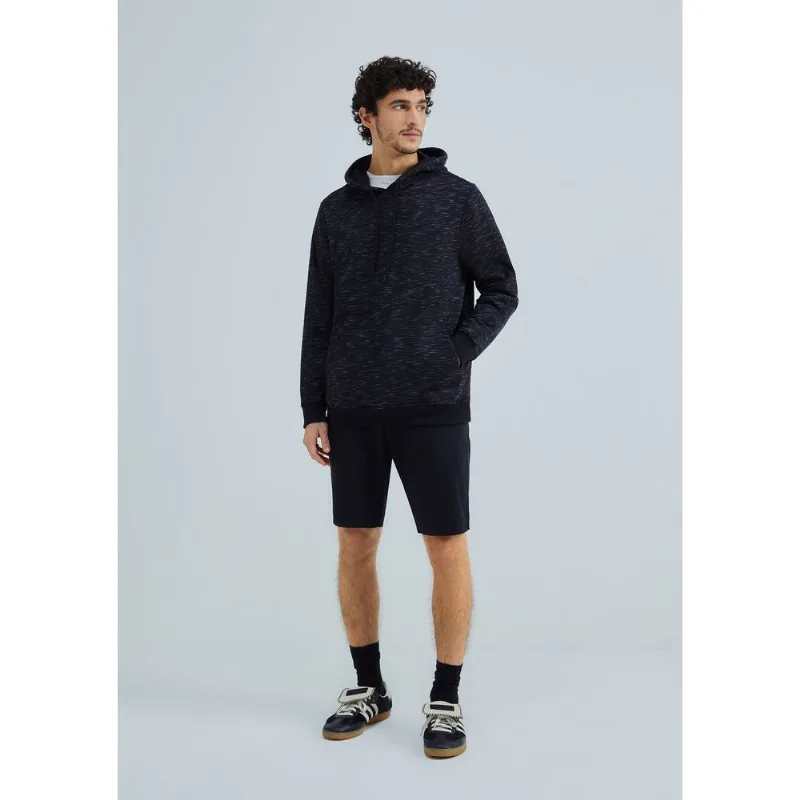 Blusão Masculino Em Moletom Jet Peluciado - Preto XG