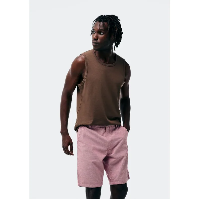 Bermuda Masculina Chino Fio Tinto - Rosa 036