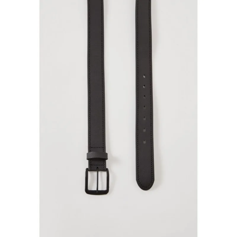 Cinto Masculino Sintético Com Fivela - Preto M