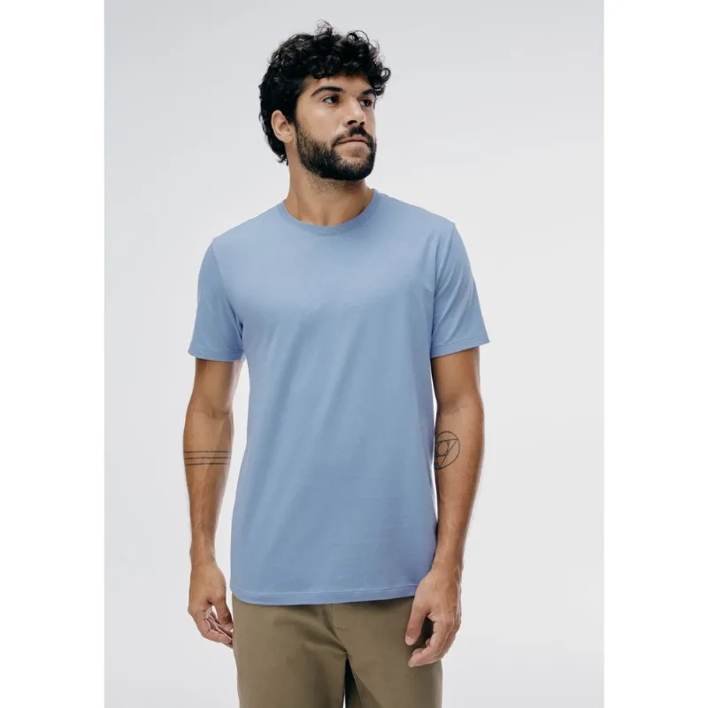 Camiseta Básica Unissex Manga Curta World - Azul XXG