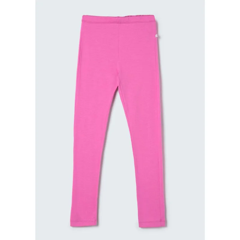 Calça Legging Básica Infantil Menina Tradicional - Rosa 004