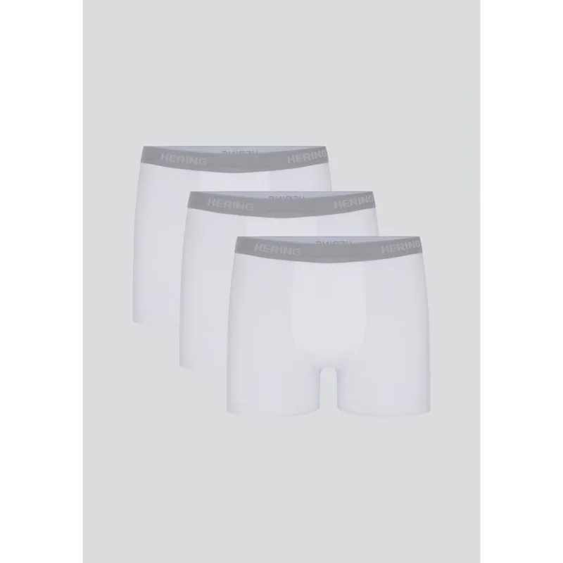 Kit 3 Cuecas Boxer Em Malha - Branco P